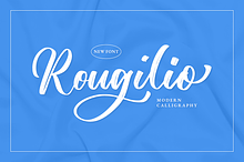 Rougilio - Brush Font