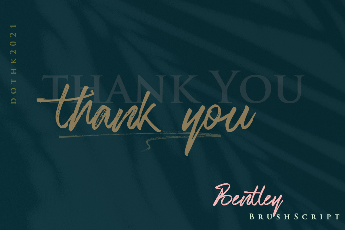 Bentley Script, a Script Font by ALIVECREATIVE (Photo 5 of 5)