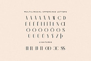 Chic - Elegant & Modern Sans Serif, a Sans Serif Font by Mikhail Fukurou (Thumbnail 11 of 13)