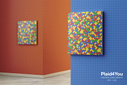 Plastic Toy Bricks Seamless Patterns, a Texture Graphic by Plaid4You (Thumbnail 11 of 11)