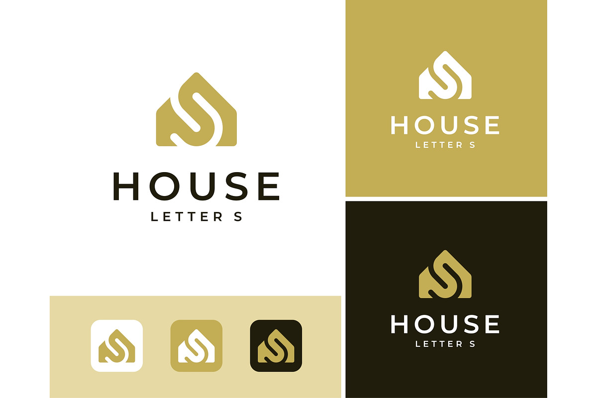Home Letter S Logo, a Branding & Logo Template by ika trisiana