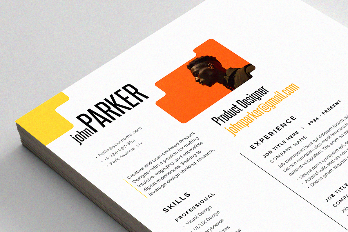 Resume/CV, a Resume Template by Reuix Studio (Photo 5 of 5)