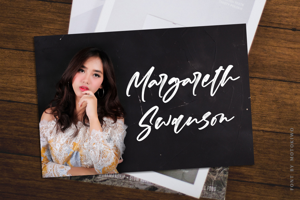 Nighiri - Handbrush Typeface preview 4