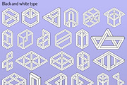 100 impossible figures, an Illustration by Lina_Lisichka (Thumbnail 7 of 11)