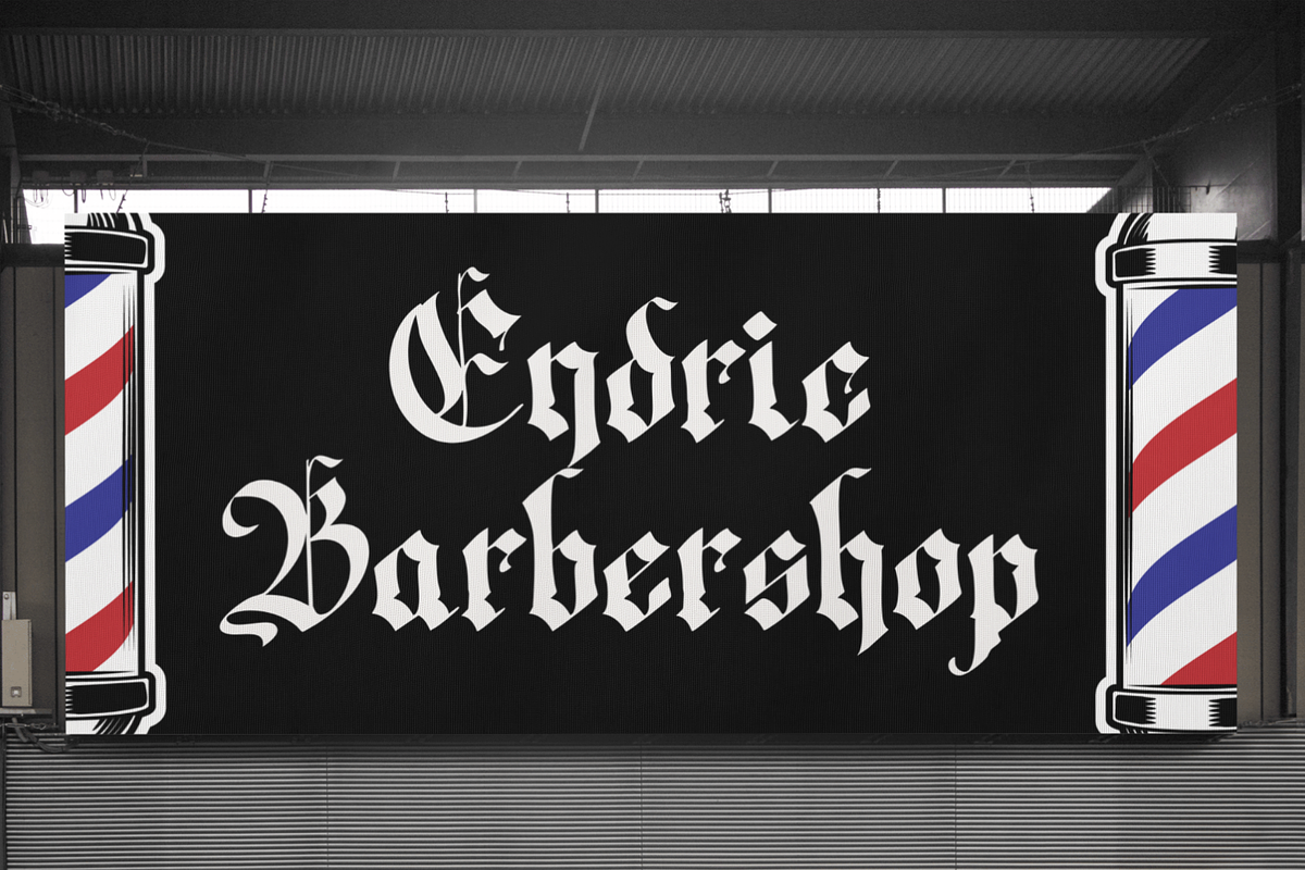 Zhatend Sildyer - Blackletter Font, a Blackletter Font by Randi Irvan | Rvandtype (Photo 2 of 11)
