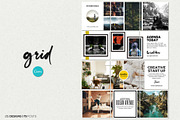 Agenda Insta Grid (Triple Posts), a Social Media Template by Analogi Studio (Thumbnail 9 of 13)