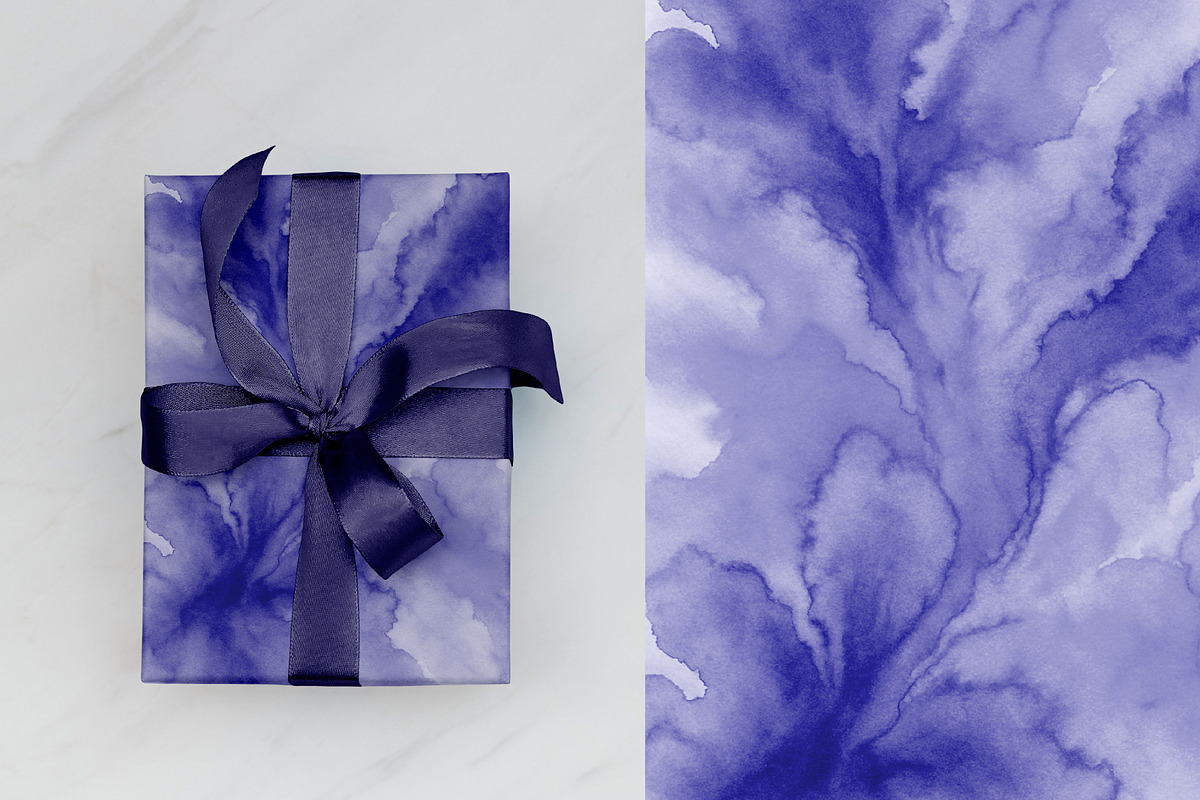Watercolor Textures, Strokes & Frame, a Texture Graphic by DreamoraArt (Photo 4 of 11)