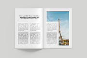 Travel Magazine Layout Design, a Magazine Template by afsar.hossain (Thumbnail 2 of 6)