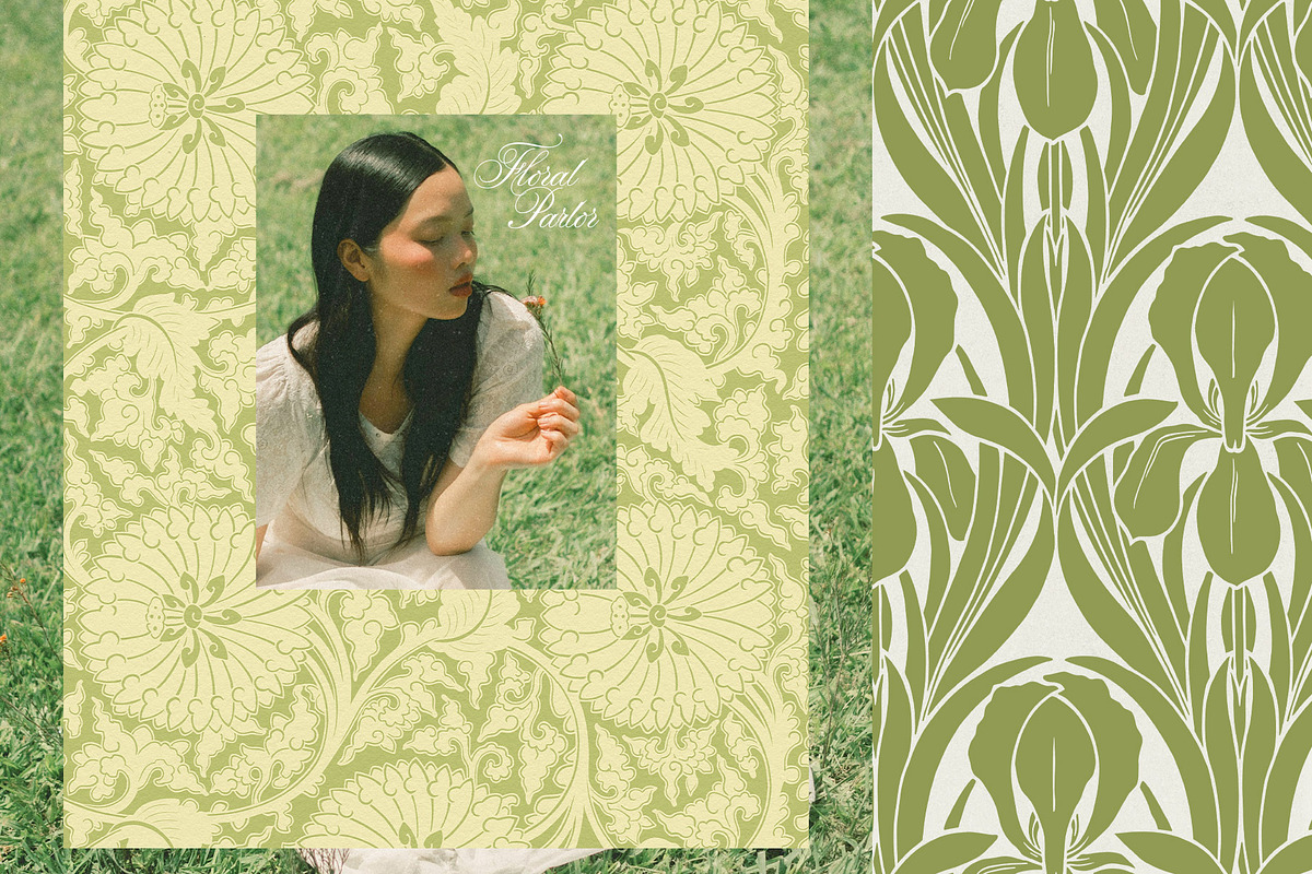 Vintage Floral Frames & Overlays, an Object Graphic by alonahaidash (Photo 8 of 19)