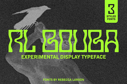 RL Bouba | Display Typeface, a Font by Rebecca Larson Fonts