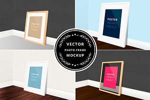 Vector Photo Frame mockup