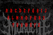 Morveth | Death Metal Font, a Symbol Font by Masyafi Studio (Thumbnail 8 of 9)