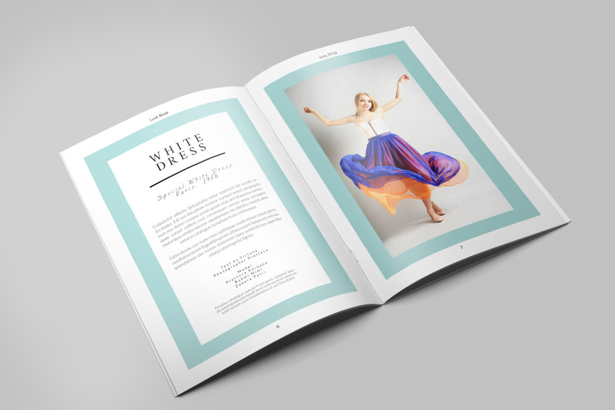 Fashion Lookbook, a Brochure Template by Firtana (Photo 3 of 11)