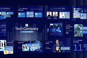 Tech Company Google Slides, a Presentation Template by Loin Studio (Thumbnail 1 of 4)