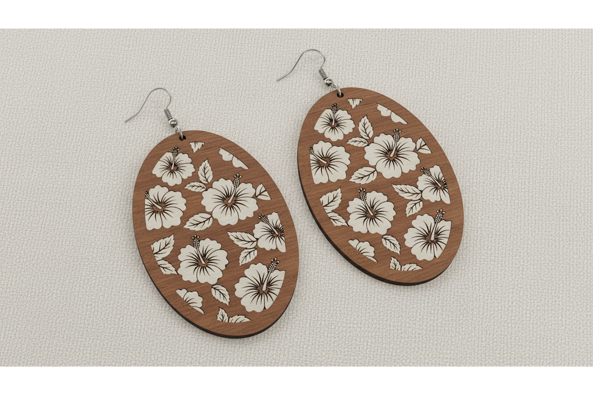 Decorative Earring SVG Pack, a Graphic by hafijul (Photo 11 of 11)