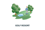 Resorts 3D Icons Set Bundle, an Object Graphic by Aimagenarium@gmail.com (Thumbnail 13 of 21)
