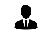 User Profile Avatar Silhouette Bundl, an Illustration by jahid234 (Thumbnail 2 of 49)