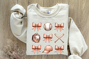 Pastel Rose Gold Baseball Coquette, an Object Graphic by SharpMarketplace (Thumbnail 5 of 6)
