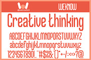 Different Logic font, a Sans Serif Font by weknow (Thumbnail 2 of 8)