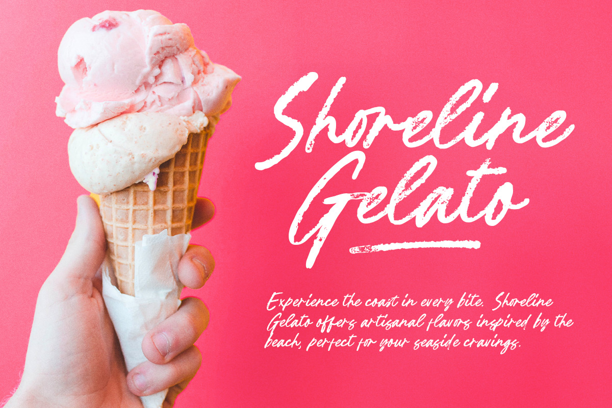 Better Wednesday - SVG Script, a Script Font by Letterhend Studio (Photo 7 of 12)