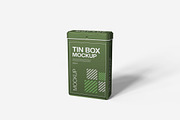 Tin Box Mockup, a Product Mockup by MrLetters (Thumbnail 2 of 5)
