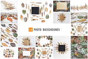 Patterned Leaves- Landart collection, an Object Graphic by Struvictory.art (Thumbnail 4 of 8)