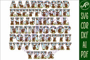 Highland cow alphabet letter set, an Object Graphic by A P Inspired Designs (Thumbnail 6 of 7)