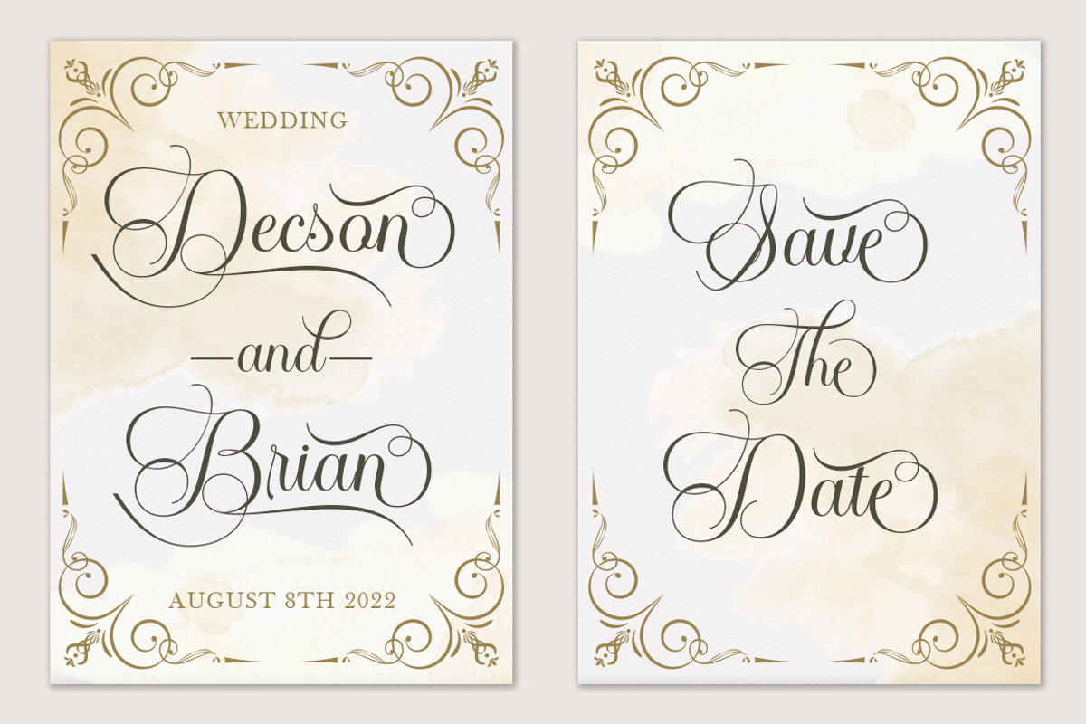 Andalucia, a Script Font by Pista Mova (Photo 4 of 9)