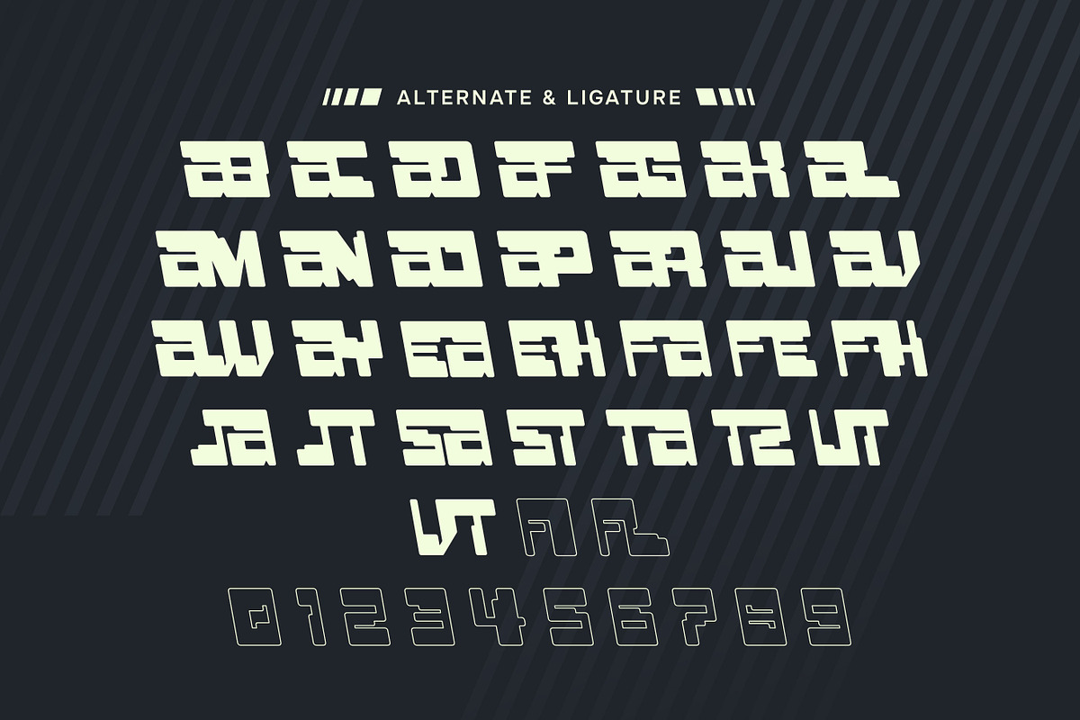 Altzon - Sport Display Font, a Sans Serif Font by Flawless And Co (Photo 9 of 10)