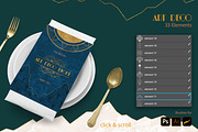Art Deco Landscape Creator Kit, an Object Graphic by Polli Deeva (Thumbnail 3 of 19)