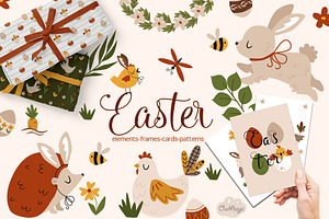 Happy Easter. Spring collection