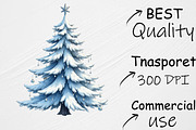 Christmas Tree Sublimation Designs, an Illustration by CrexoraLab (Thumbnail 3 of 4)