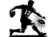 Black Football & Soccer SVG Bundle, an Object Graphic by jahid234 (Thumbnail 7 of 13)