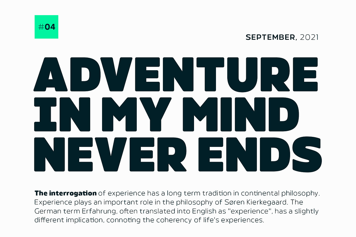 Meutas Soft Font Family, a Sans Serif Font by trustha (Photo 4 of 15)