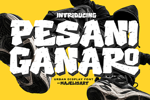 Pesani Ganaro - Display font