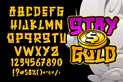 Aerosol Urban Modern Marker Graffiti, a Handwritten Font by dansdesign (Thumbnail 2 of 6)