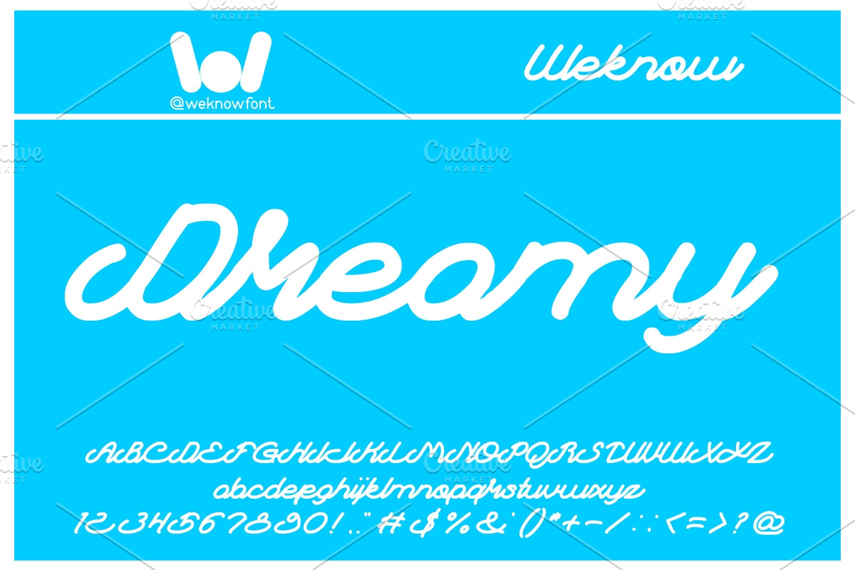 Autopilot font, a Script Font by weknow (Photo 5 of 5)