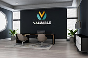 PSD Office Room Company Logo Mockup, a Product Mockup by Ayy (Thumbnail 7 of 23)