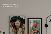 ALVA Din A | Frame Mockup Collection, a Product Mockup by Acierto Studio (Thumbnail 8 of 9)