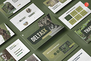 Military & Army PowerPoint, a Presentation Template by Pixslides (Thumbnail 1 of 7)