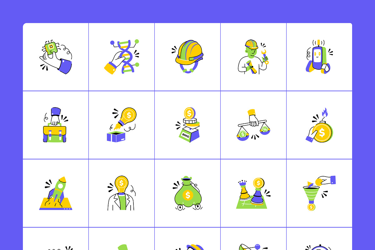 150 Innovation Icons, an Outline Icon by Creative Stall (Photo 8 of 8)