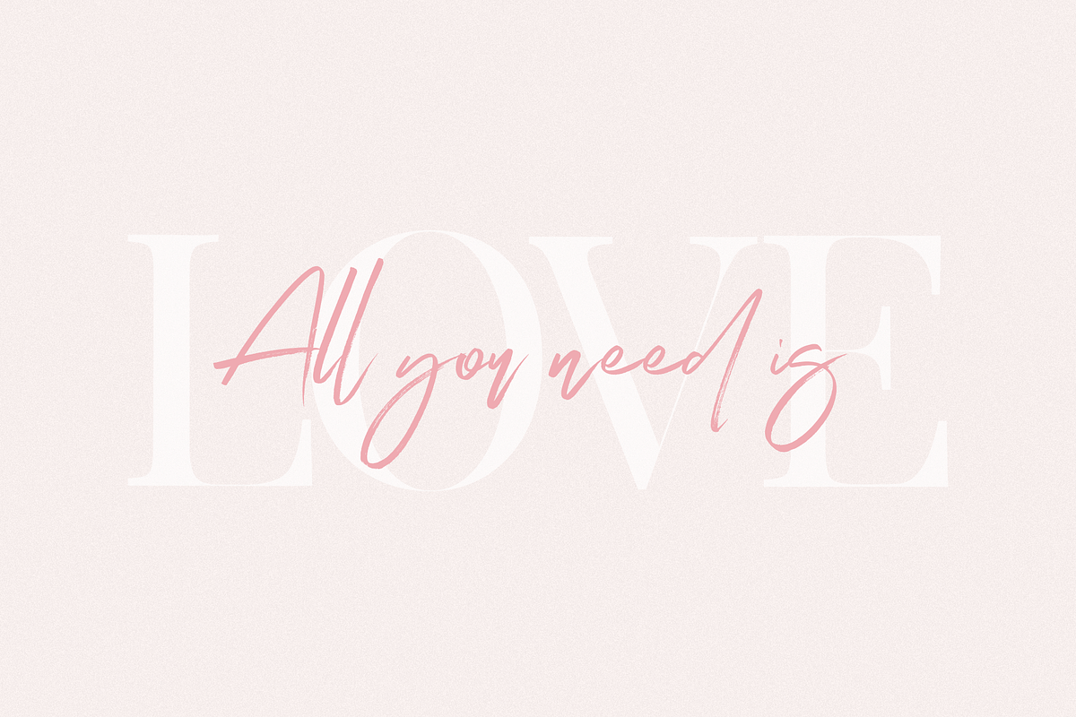 Magic Winter | Script Serif Font Duo preview 4