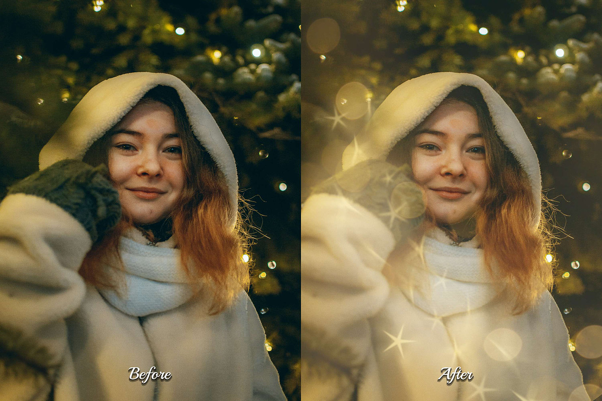 50 Christmas Star Light Overlays, a Texture Graphic by 3Motional (Photo 10 of 16)