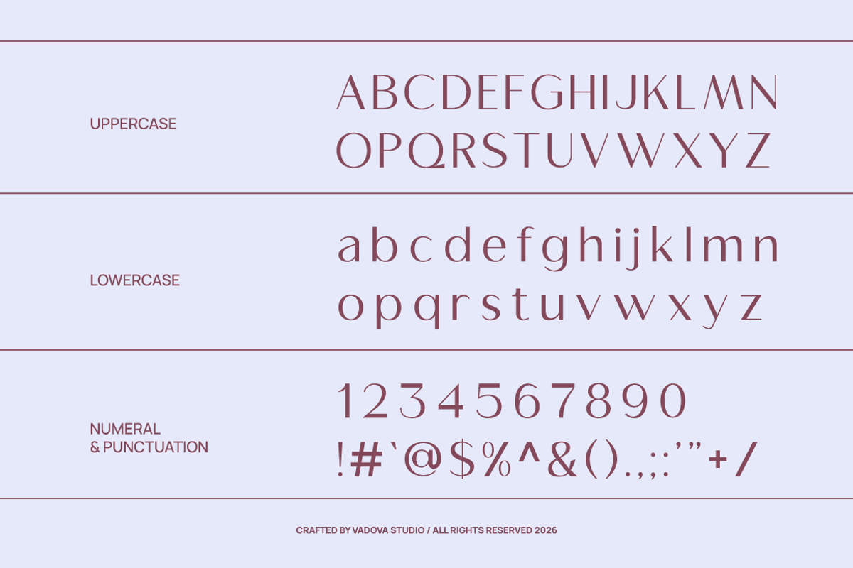 Amavera Modern Elegant Sans Font, a Sans Serif Font by Vadovastd (Photo 2 of 9)