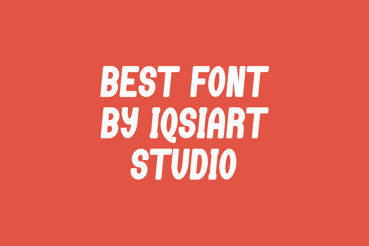 Qorderis Porker - Round Font, a Sans Serif Font by Iqsiart Studio (Photo 4 of 7)