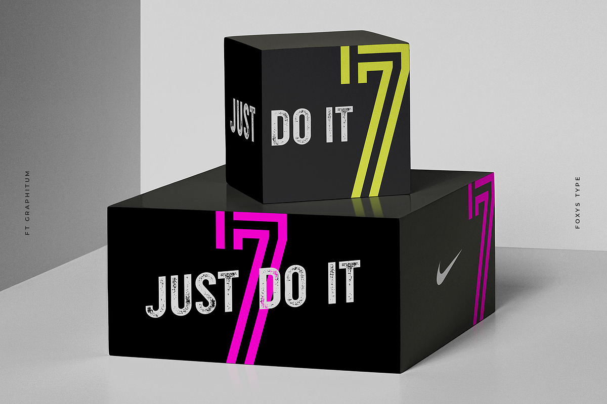 Graphitte Typeface, a Sans Serif Font by Foxys Type (Photo 3 of 11)