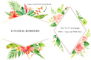 Sale- Floral Borders Design Set, an Illustration by Art by Lin (Thumbnail 3 of 7)