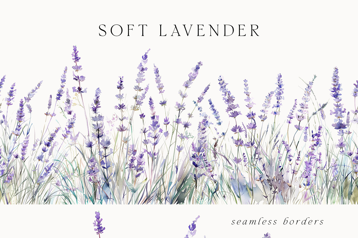 Waterolor Floral Borders Bundle, a Decorative Illustration by Lana Elanor (Photo 40 of 97)