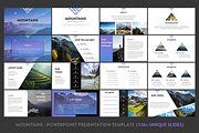 Mountains - Powerpoint Template, a Presentation Template by Helga_Design (Thumbnail 2 of 12)