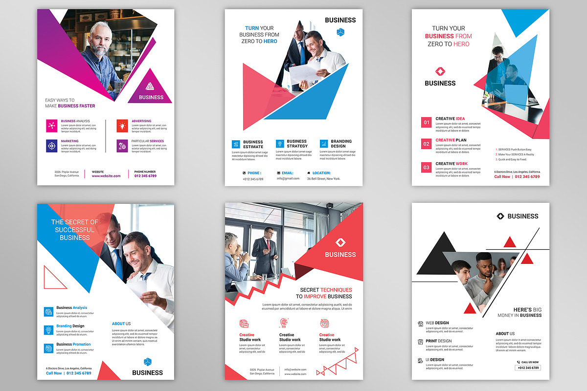 500+ Flyers Mega Bundle 99% OFF, a Flyer Template by Imagine Design Studio (Photo 92 of 98)